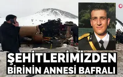 Şehit Olan Askerlerimizden Birinin Annesi Bafralı