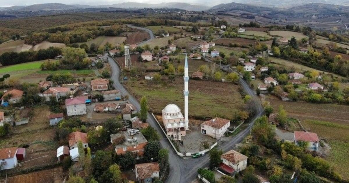 Bafra’da o köy de kızardı