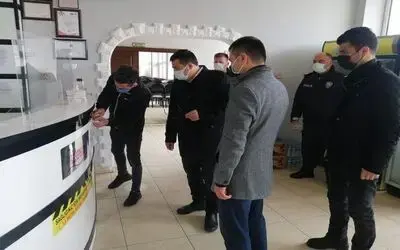 Kaymakam Zaman öğretmenevinde denetim yaptı
