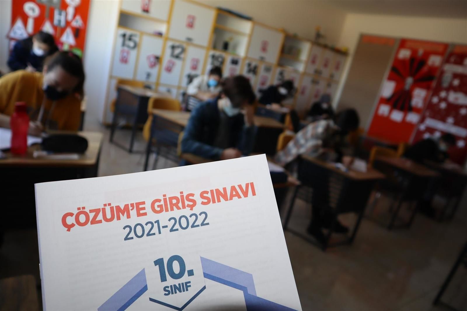 Bafra cozum kolejinde bursluluk sinavi heyecani 6d35d7d5
