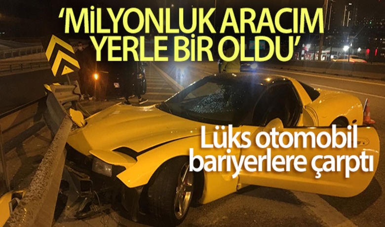 Milyonluk aracıyla kaza yapansürücü: 'Her gün sürekli haberlerdeyiz' - Kadıköy'de lüks Ferrari marka otomobiliyle direksiyon hakimiyetini kaybederek bariyerlere çarptı. Kazada 1 kişi yaralanırken, aracıyla kaza yapan sürücü “Milyonluk aracım yerle bir oldu. Her gün, her an haberlerdeyiz” dedi.	“Her zaman sürekli haberlerdeyiz “