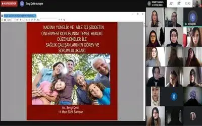 OMÜ’de hemşirelere ’şiddetin’ hukuksal boyutu anlatıldı
