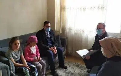 Kaymakam Zaman’dan ihtiyaç sahibi ailelere destek
