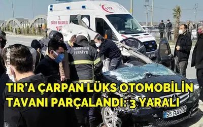 Köprübaşında Trafik Kazası: 3 Yaralı