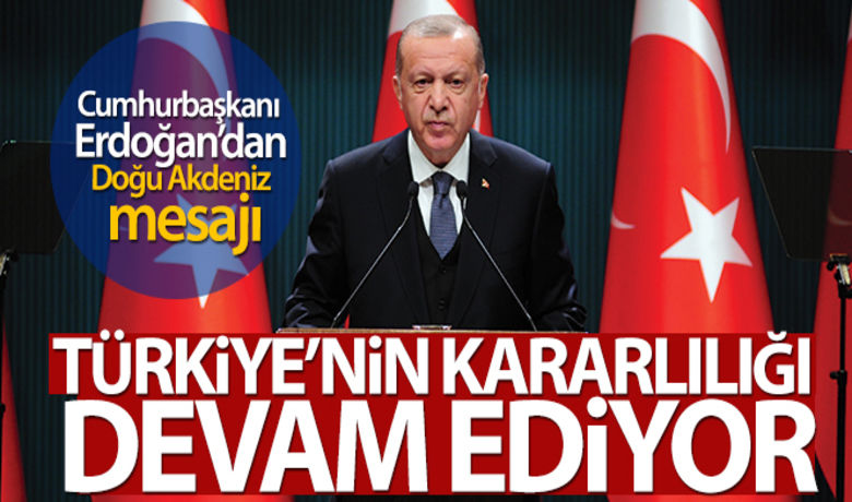 Cumhurbaşkanı Erdoğan: 'Doğu Akdeniz'dekigelişmelerde Türkiye'nin kararlılığı devam ediyor' - Cumhurbaşkanı Recep Tayyip Erdoğan, Mısır ile diplomatik düzeyde temasın başlamasına ilişkin, “Mısır halkının bu noktada bizimle ters düşmesini ben düşünmüyorum. Mısır halkı bizimle ters düşmez. Şuanda da atılan adımlar aslında bir geçici sanki yanlışlığın tezahürü gibi geliyor bana” açıklamasında bulunurken, Doğu Akdeniz konusunda ise, “Doğu Akdeniz’deki gelişmelerde öncelikle Türkiye’nin kararlılığı aynen devam etmekte. Buradan bizim taviz vermemiz söz konusu değil” dedi.