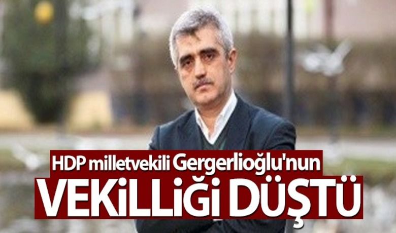 HDP milletvekili Gergerlioğlu'nun vekilliği düştü - HDP Kocaeli Milletvekili Ömer Faruk Gergerlioğlu'nun vekilliği düşürüldü.