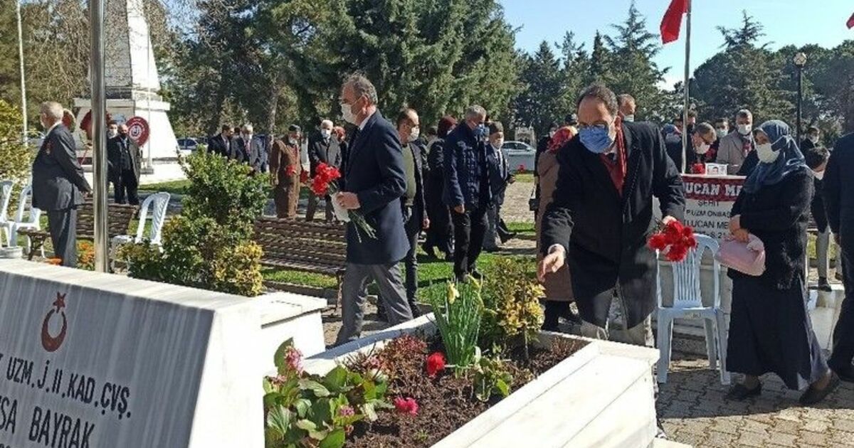 Bafra’da Çanakkale şehitleri anıldı
