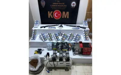 Samsun’da kaçak sigara mamulleri ele geçirildi
