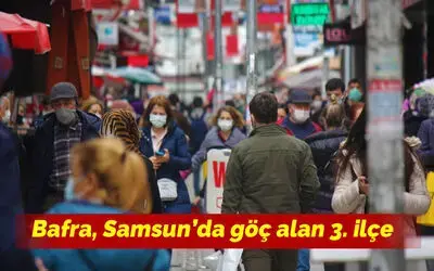 Samsun en çok İstanbul’dan göç aldı, en çok İstanbul’a göç verdi