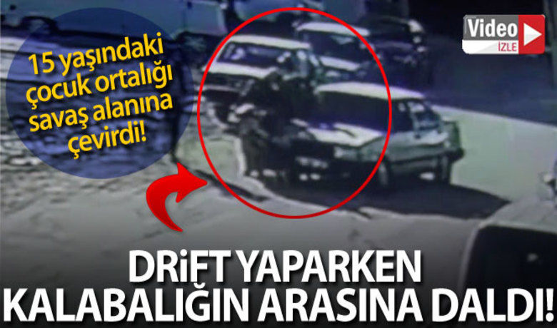 Tamircide çalışan 15 yaşındaki çocuk driftatarken kalabalığın arasına daldı: 3 yaralı - Antalya'nın Manavgat ilçesinde 15 yaşındaki bir çocuk çalıştığı işyerine tamir için bırakılan otomobili patronundan izinsiz alıp, drift yaparken kalabalığın arasına daldı. Ortalığın savaş alanına döndüğü ve güvenlik kameraları tarafından da saniye saniye kaydedilen kazada 3 kişi yaralandı.