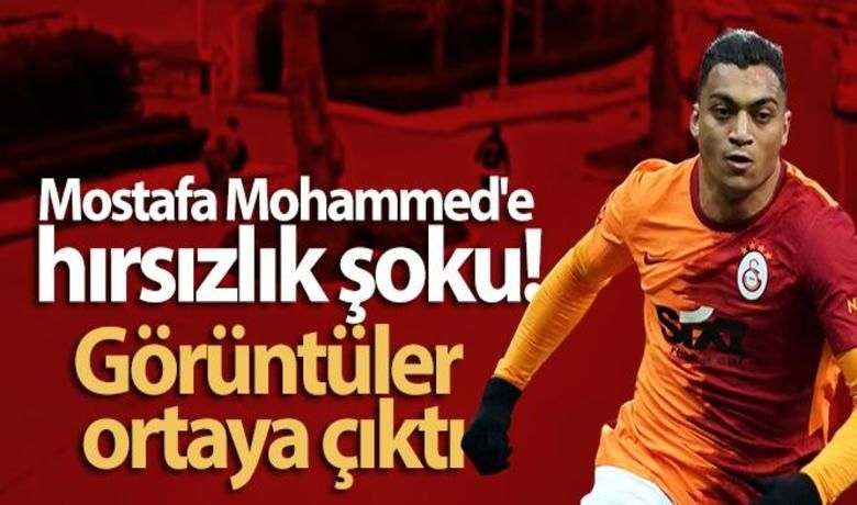 Galatasaray futbolcusu Mostafa Mohammed'inçantasının çalınma anı kamerada - Galatasaraylı futbolcu Mostafa Mohammed’in çantasını çalan şüpheli yakalanırken hırsızlık anı ise kameralara yansıdı.	Saniye saniye kaydedildi