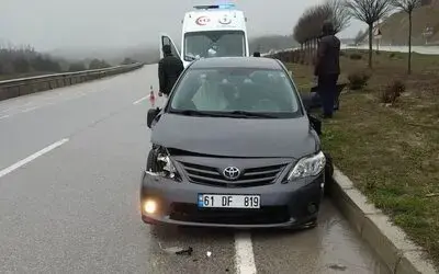 Samsun’da trafik kazası: 1 yaralı
