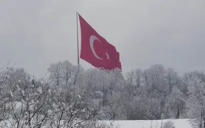 Samsun’da kartpostallık kar manzaraları
