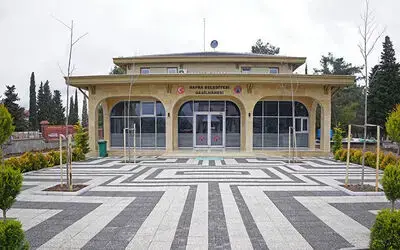 Yeni gasilhanenin çevre düzenlemesi tamam