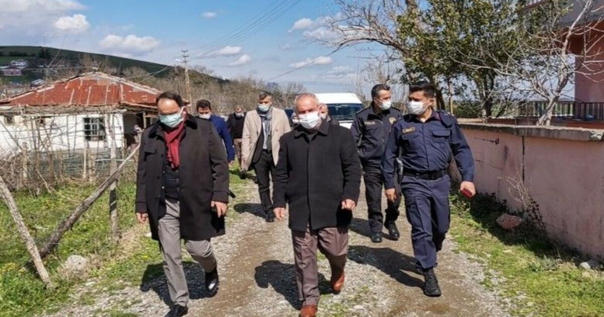 Bafra Kaymakamı Cevdet Ertürkmen Sürmeli Köyünde