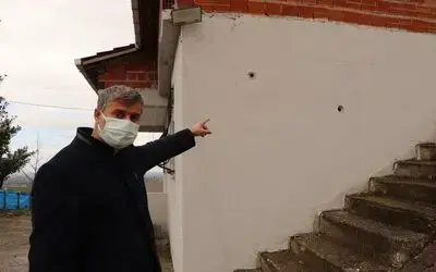 Evi ikinci kez kurşunlanan aile diken üstünde yaşıyor
