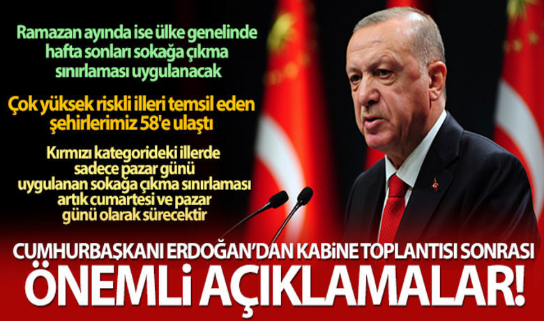 Cumhurbaşkanı Erdoğan'dan Önemli Açıklamalar! 