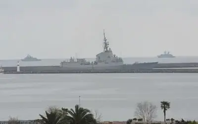 NATO gemileri Samsun’dan ayrıldı

