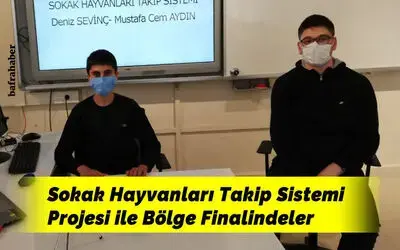 Sokak Hayvanları Takip Sistemi Projesi İle Bölge Finalindeler