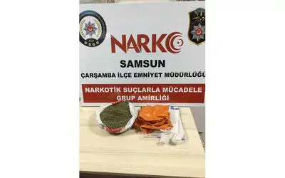 Samsun’da 550 gram bonzai ele geçirildi: 2 gözaltı
