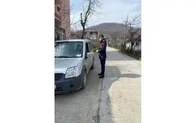 Samsun’da jandarmadan korona denetimi
