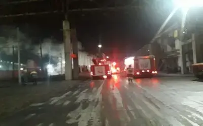 Samsun’da fabrikada patlama sonrası yangın çıktı
