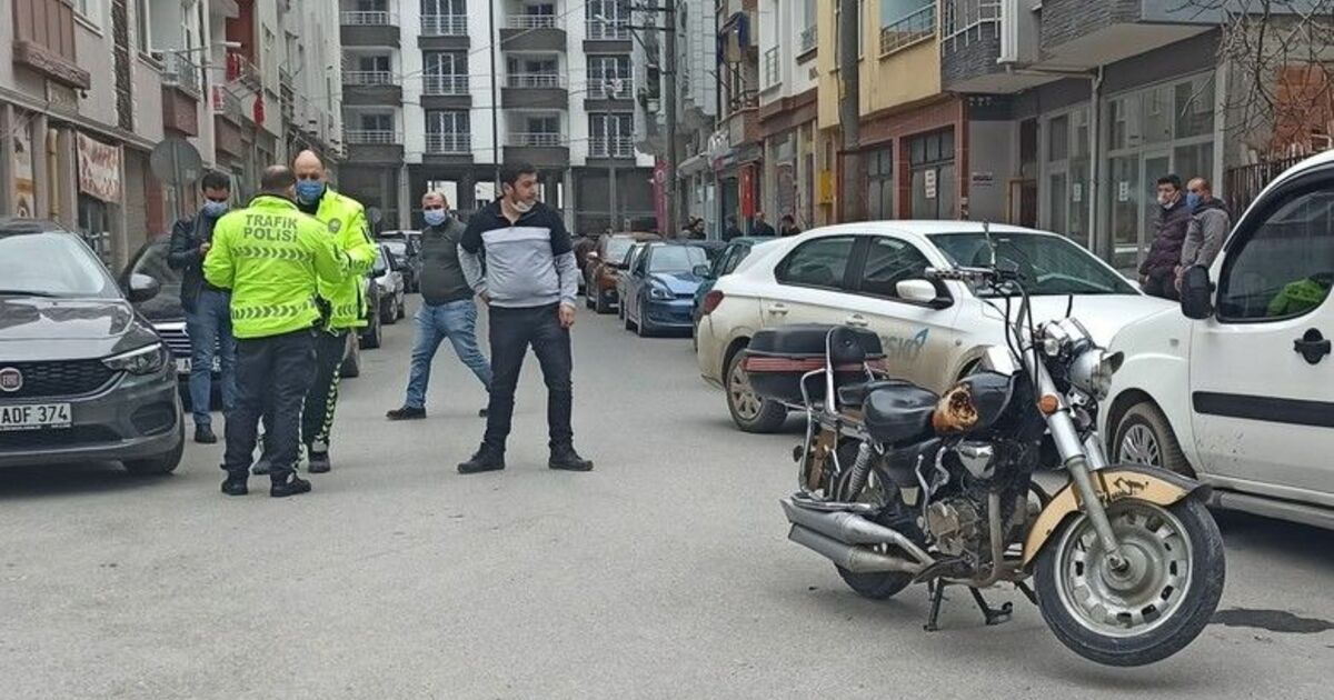 Otomobil ile motosiklet çarpıştı: 1 yaralı
