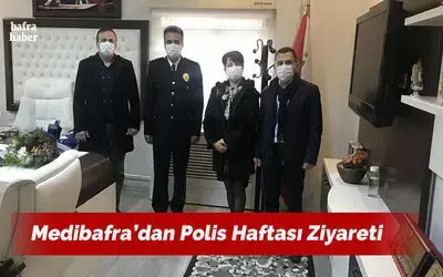 Medibafra’dan Polis Haftası Ziyareti