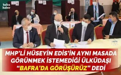 Hüseyin Edis’in Aynı Masada Görünmek İstemediği Ülküdaşı "Bafra’da Görüşürüz" Dedi
