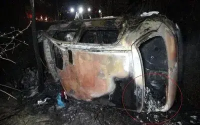 Samsun’da sürücünün yanarak öldüğü aracın bagajından 11,5 kilo uyuşturucu hap çıktı