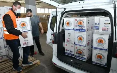 Samsun’da 15 bin aileye gıda yardımı
