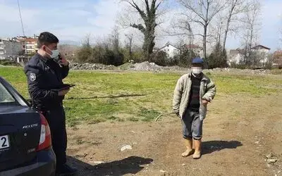 Alaçam’da karantina ihlali yapan şahıs yurda gönderildi
