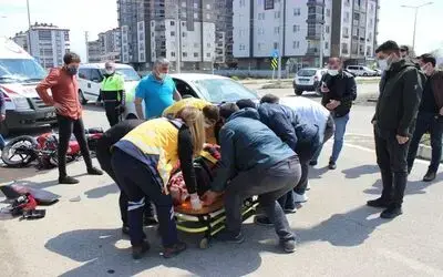 Çarşamba’da trafik kazası: 1 yaralı
