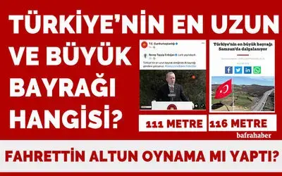 Türkiye'nin en uzun bayrağı hangisi?