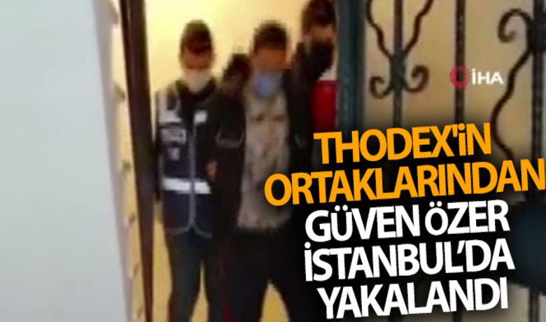 Kripto para borsalarından Thodex'inortaklarından Güven Özer İstanbul'da yakalandı - Türkiye'de işlem yapan dijital para borsalarından Thodex'in kurucusu firari Faruk Fatih Özer’in ağabeyi Güven Özer, İstanbul’da düzenlenen operasyonla yakalandı. Önceki gün 78 şüphelinin yakalanması için başlatılan operasyonda yakalananların sayısı 66’ya yükselmiş oldu.