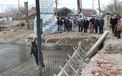 Havza’da cami temeli atıldı
