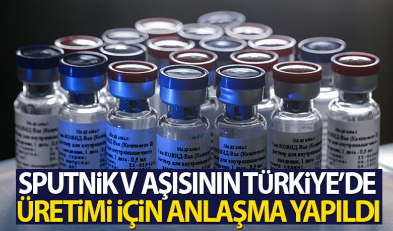 Rus Sputnik V aşısınınTürkiye'de üretimi için anlaşma yapıldı - Rusya, Sputnik V aşısının Türkiye’de üretimi için anlaşma imzalandığını duyurdu.