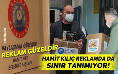 Hamit Kılıç Reklamda Da Sınır Tanımıyor!