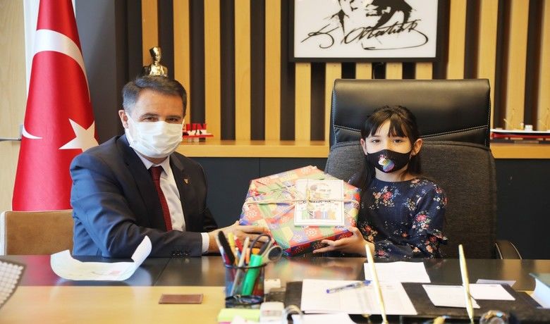 Minik Elif’in önerisi Başkan Deveci’yi harekete geçirdi
