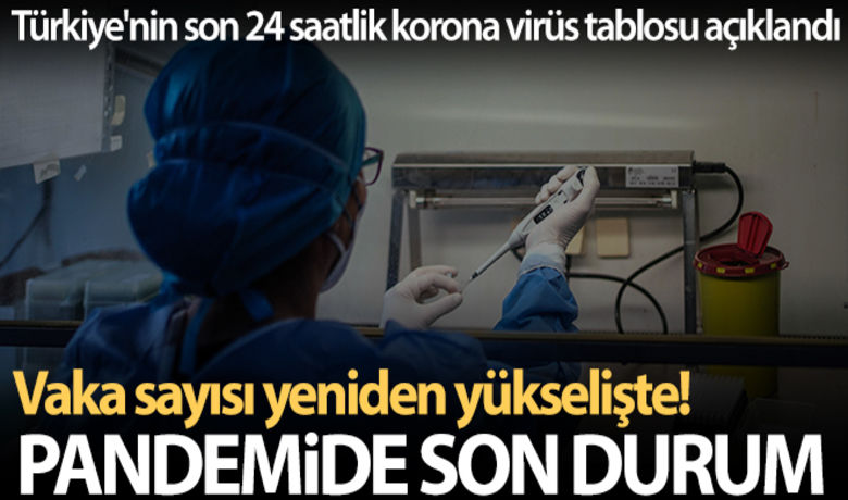 Sağlık Bakanlığı, Türkiye'nin son 24saatlik korona virüs tablosunu açıkladı - Sağlık Bakanlığı, son 24 saatlik korona virüs tablosunu açıkladı. Türkiye'de son 24 saatte 43.301 yeni koronavirüs hastası tespit edildi, 346 kişi hayatını kaybetti