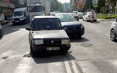 Samsun’da trafik kazası: 2 yaralı
