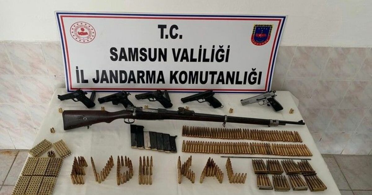Bafra'da Cephanelikle yakalanan şahıs serbest kaldı