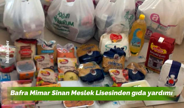 Bafra Mimar Sinan Mtal’den Gıda Yardımı