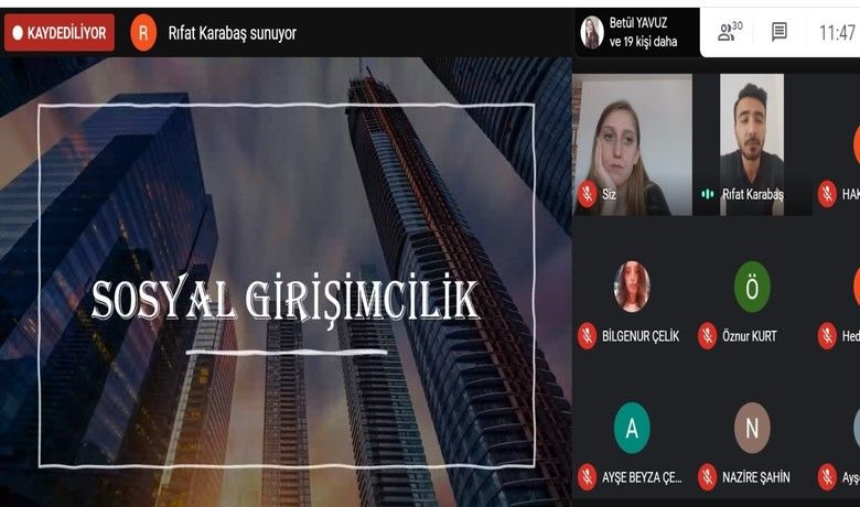 OMÜ’den “Kariyer Konferansları”
 - Ondokuz Mayıs Üniversitesi (OMÜ) Sağlık Bilimleri Fakültesi Sosyal Hizmet Bölümü, “Kariyer Konferansları” dizisinde “Sosyal Girişimcilik” konusuna odaklandı.
