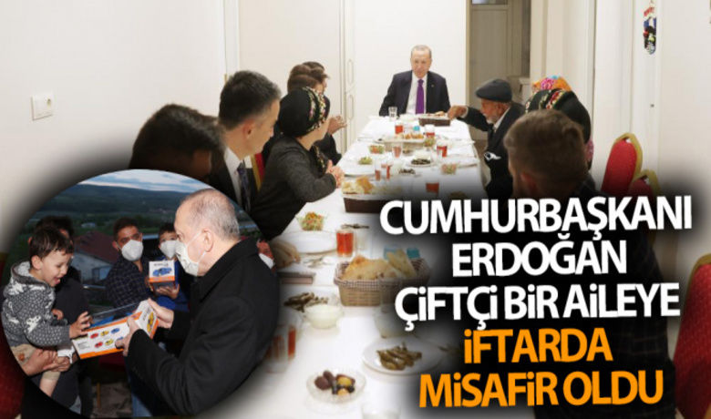 Cumhurbaşkanı Erdoğan, Ayaşlı çiftçibir aileye iftarda misafir oldu - Cumhurbaşkanı Recep Tayyip Erdoğan, Ayaşlı çiftçi bir aileye iftarda konuk oldu.