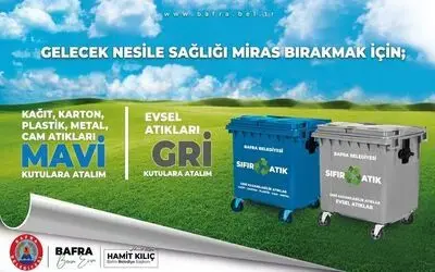 Bafra’da 10 farklı bölgeye "Mobil Atık Merkezi" kurulacak