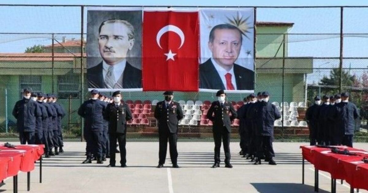 Pandemi gölgesinde acemi erler yemin etti
