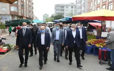 Samsun protokolünden Atakum’da pazar denetimi

