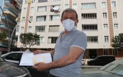 İstanbul’dan Ankara’ya yürüyen baba çocuğunu görmek için geldiği Samsun’dan eli boş döndü
