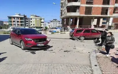 Samsun’da trafik kazası: 2 yaralı
